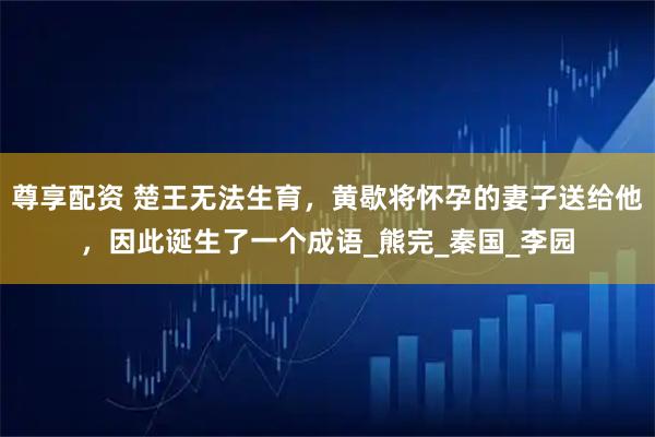 尊享配资 楚王无法生育,黄歇将怀孕的妻子送给他,因此诞生了一个成语_熊完_秦国_李园